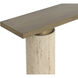 Ashva 68 X 15 inch Antique Brass Console Table